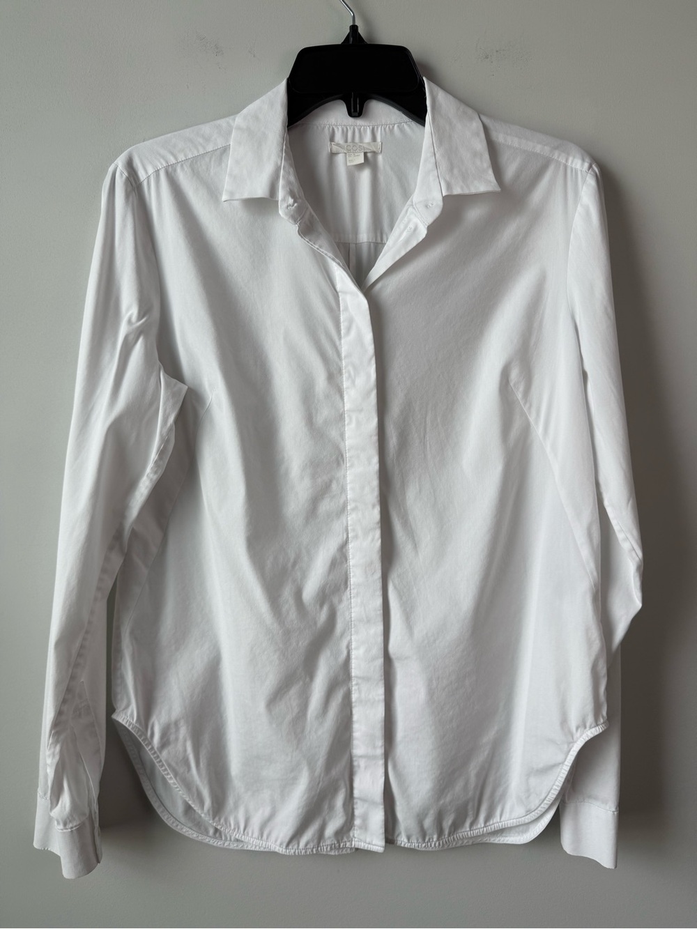 COS Button Up Shirt White EU 36 S
